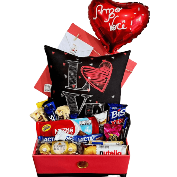 Cesta de Chocolate Box Love You