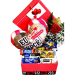 Cesta de Chocolate Box Amo Você