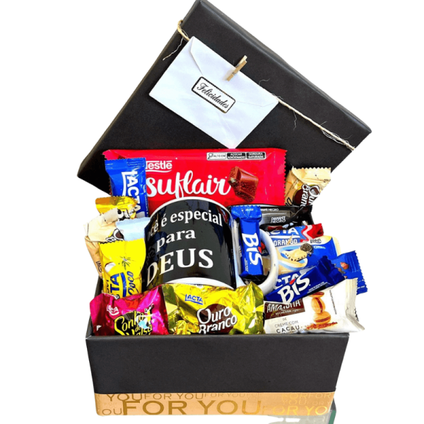 Cesta de Chocolate Você é Especial